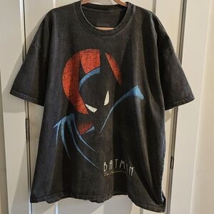 American Thrift Batman Animated Series Heavyweight T-Shirt - Oversized Size XL